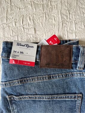 Wind River Men's Straight Jeans T-Max 34x30